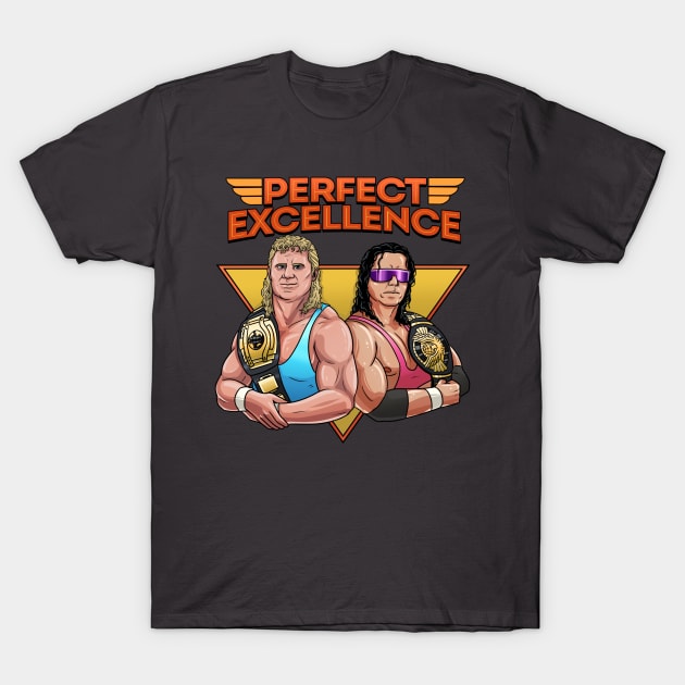 Perfect Excellence | Old School Wrestling T-Shirt by QuicksilverTech